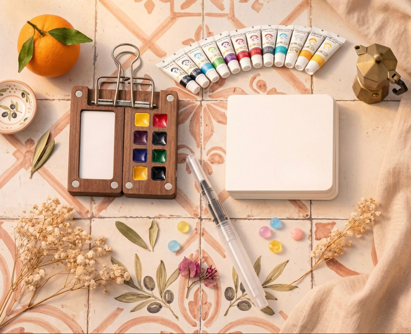 Kit Aquarelle Dolce Vita 🍋